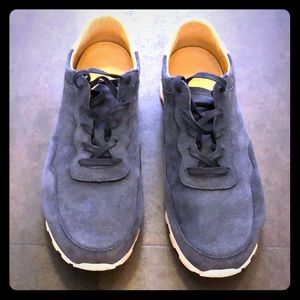 Men’s CLAE Hoffman premium Deep Navy Waxed Suede